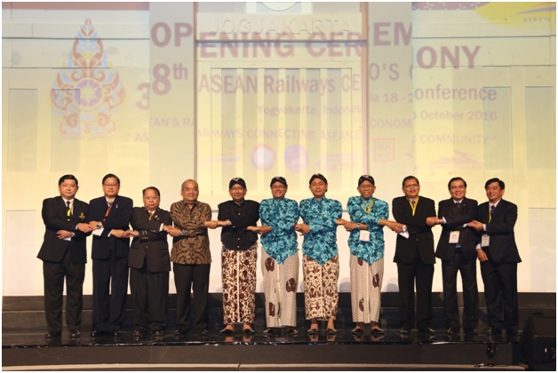 Tổng công ty ĐSVN tham dự Hội nghị TGĐ ĐS Asean lần thứ 38 tại Indonesia