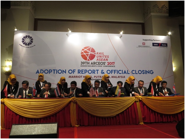 Hội nghị TGĐ Đường sắt các nước ASEAN lần thứ 39 thành công tốt đẹp