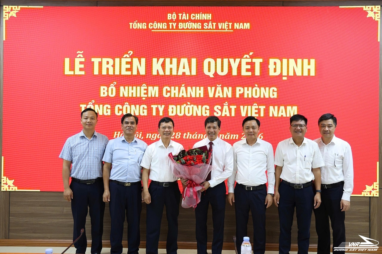 Bổ nhiệm Chánh Văn phòng Tổng công ty Đường sắt Việt Nam
