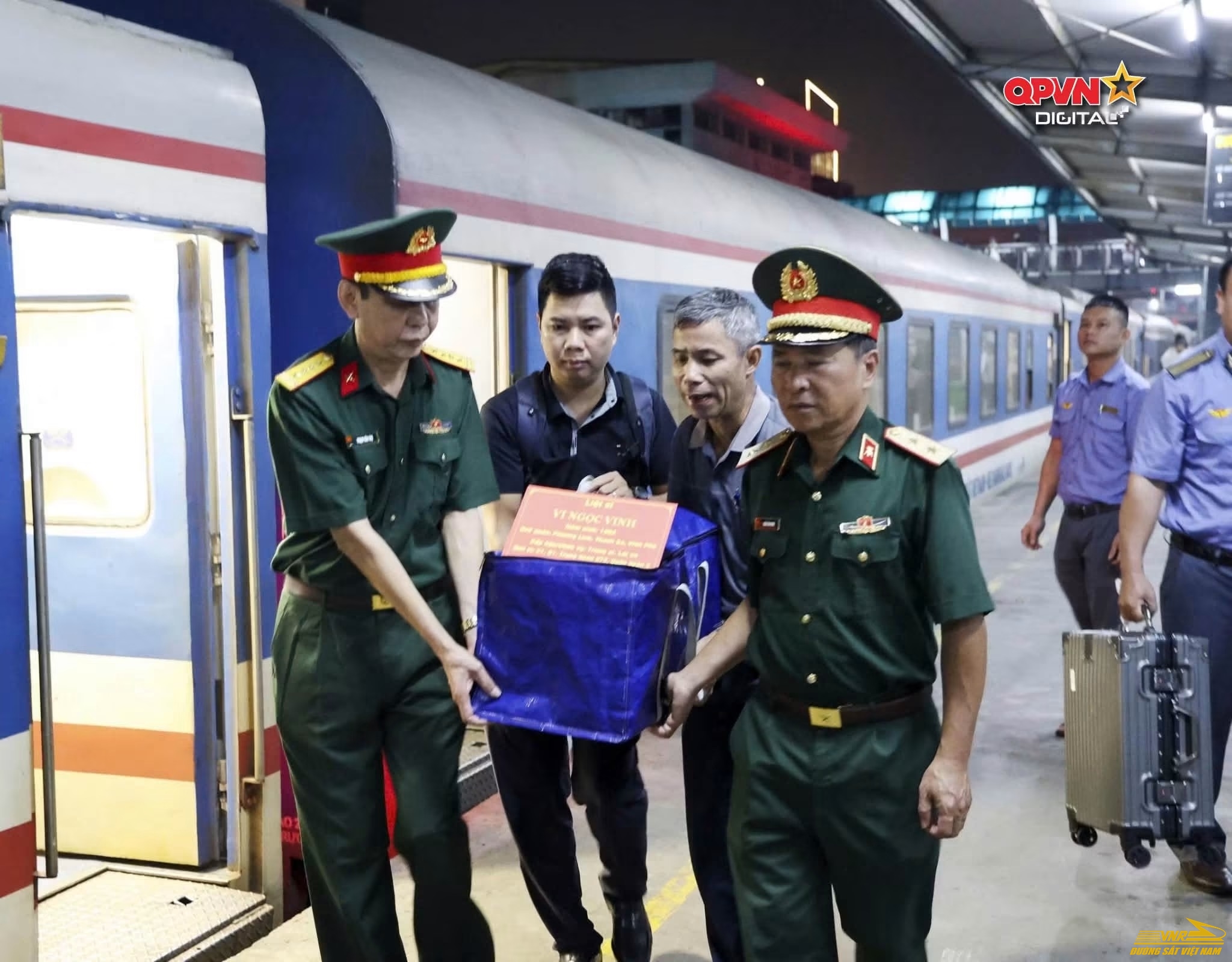 Sau nửa thế kỷ, Liệt sĩ được trở về quê hương trên đoàn tàu Thống Nhất