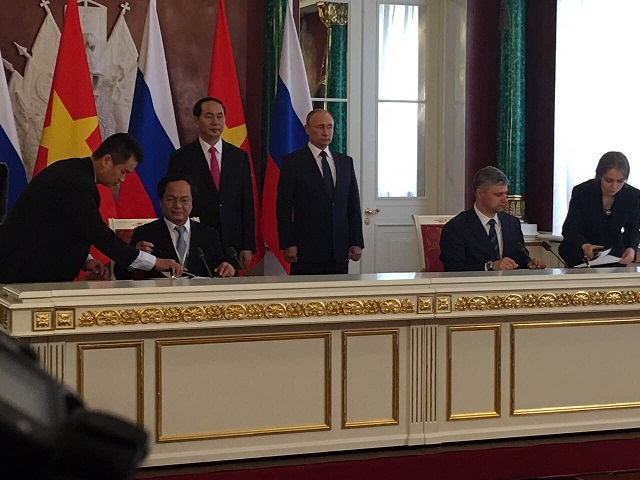 Việt Nam - Nga: Ký thỏa thuận hợp tác phát triển Đường sắt