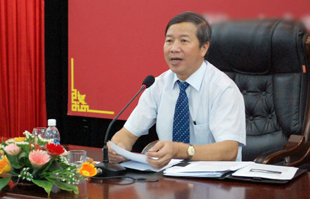 Bí thư Đảng ủy, Chủ tịch HĐTV ĐSVN  Nguyễn Hữu Bằng kiểm tra, gặp mặt CBCNV ĐS khu vực Đà Nẵng