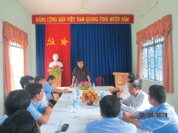 Lãnh đạo ĐSVN kiểm tra tình hình SXKD các ga khu vực Rừng Lá