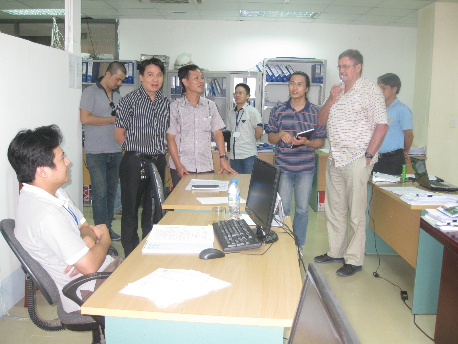 Chủ tịch Công đoàn ĐSVN thăm công trình Dự án “Cải tạo, nâng cấp tuyến ĐS Yên Viên - Lào Cai”