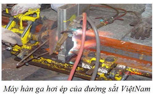 Lắp đặt đường ray không mối nối ở đường sắt Việt Nam