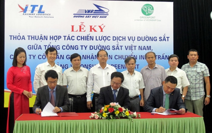 VNR - ITL - Viconship: Ký thỏa thuận hợp tác phát triển logistis