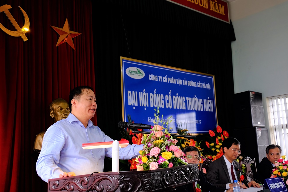 Công ty CP VTĐS Hà Nội tổ chức Đại hội đồng cổ đông thường niên năm 2017