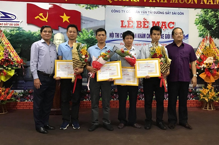 Công ty CP VTĐS Sài Gòn tổ chức Hội thi Khám chữa toa xe giỏi năm 2018