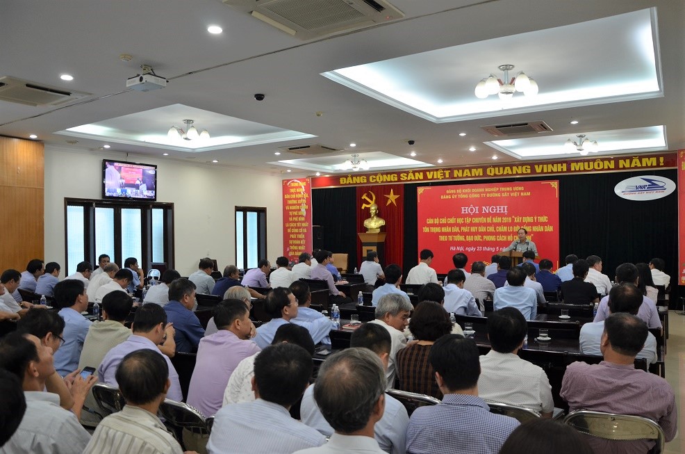 Đảng ủy Tổng công ty ĐSVN tổ chức Hội nghị học tập chuyên đề năm 2019 