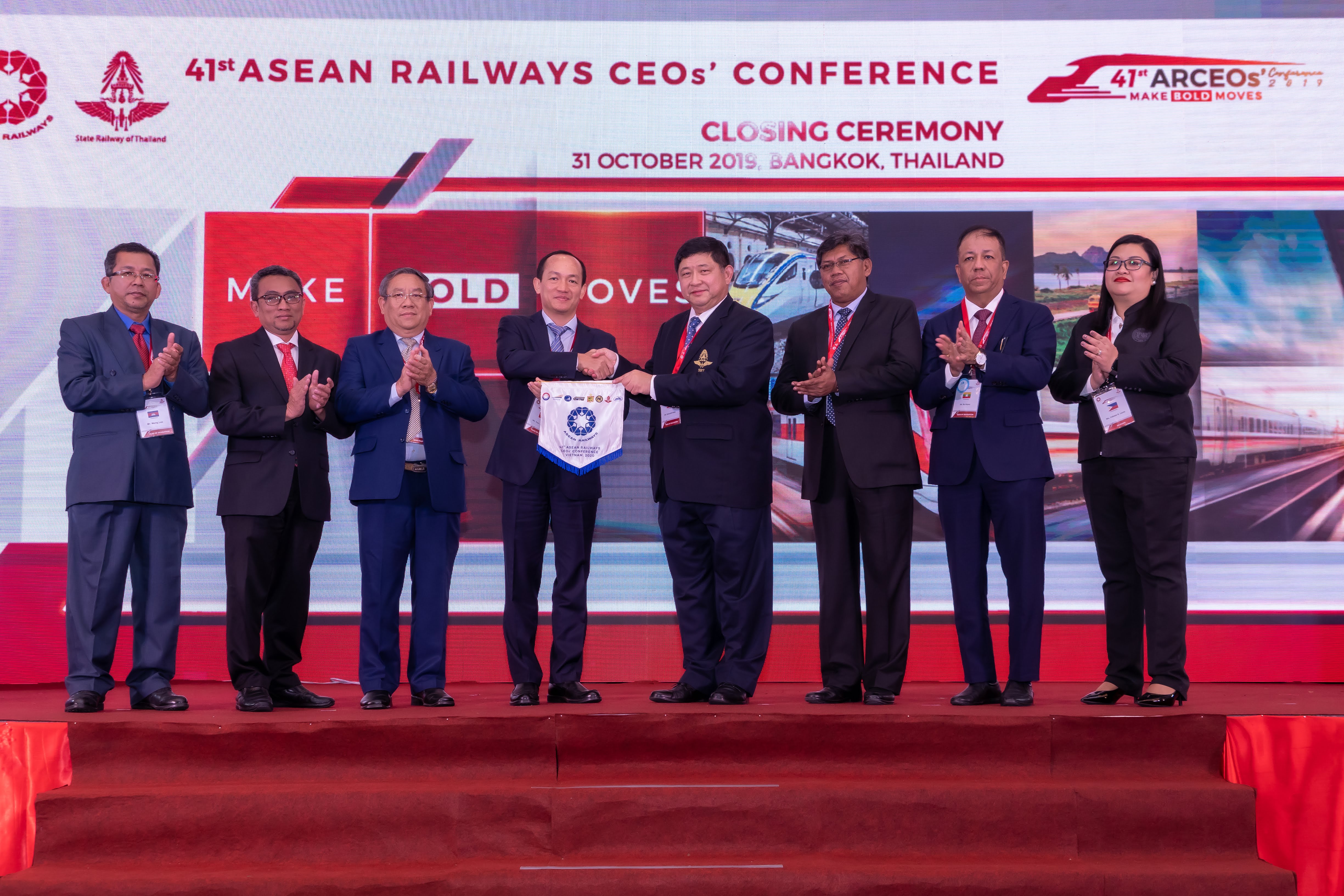 Đường sắt Việt Nam tham dự hội nghị TGĐ Đường sắt ASEAN lần thứ 41 tại Thái Lan 