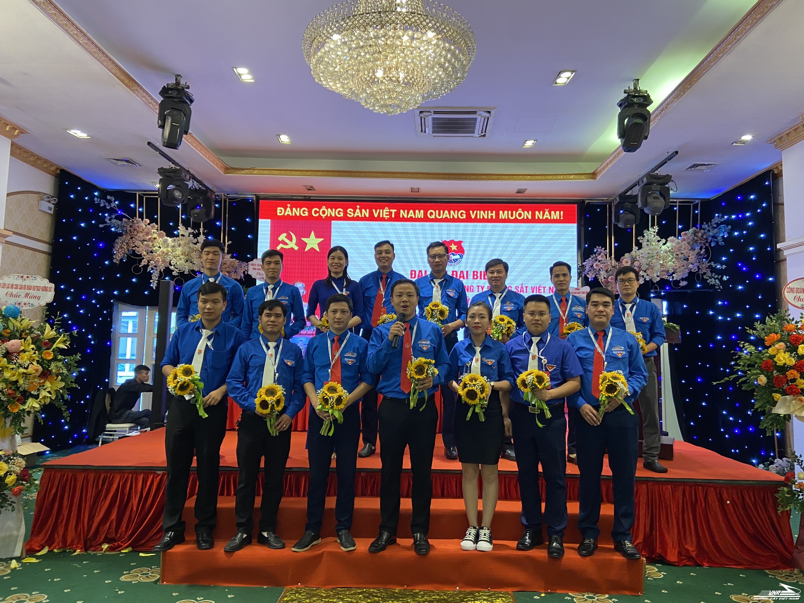 Đại hội đại biểu Đoàn TNCS Hồ Chí Minh Tổng công ty ĐSVN lần thứ XV, nhiệm kỳ 2022-2027 thành công tốt đẹp