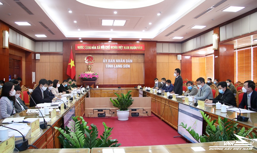 VNR và tỉnh Lạng Sơn bàn cách thúc đẩy xuất nhập khẩu hàng hóa qua đường sắt