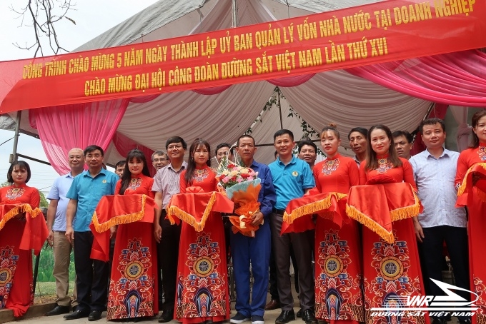 Bàn giao nhà tình thương cho gia đình công nhân đường sắt tại Lào Cai