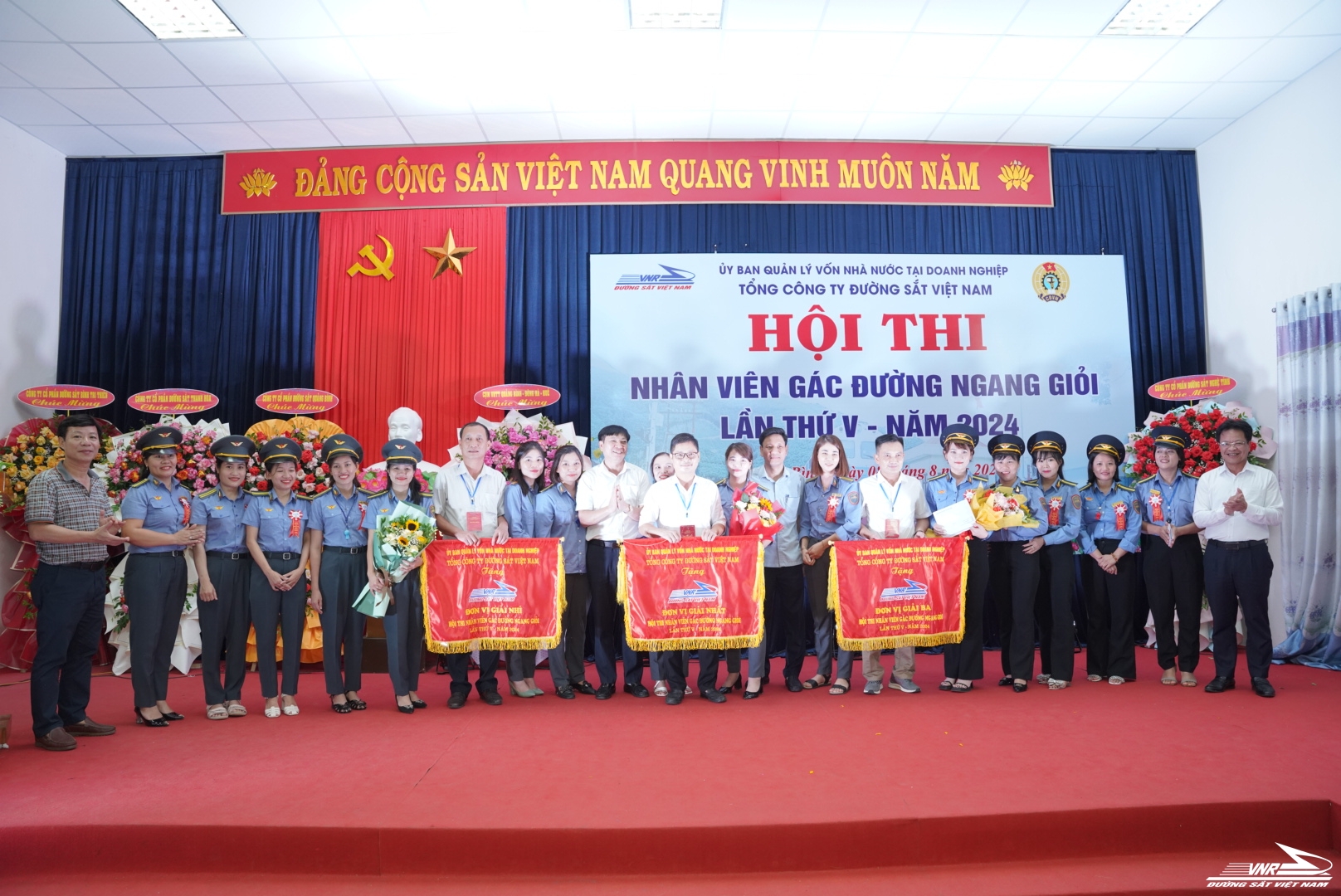 Hội thi Nhân viên gác chắn giỏi năm 2024 thành công tốt đẹp