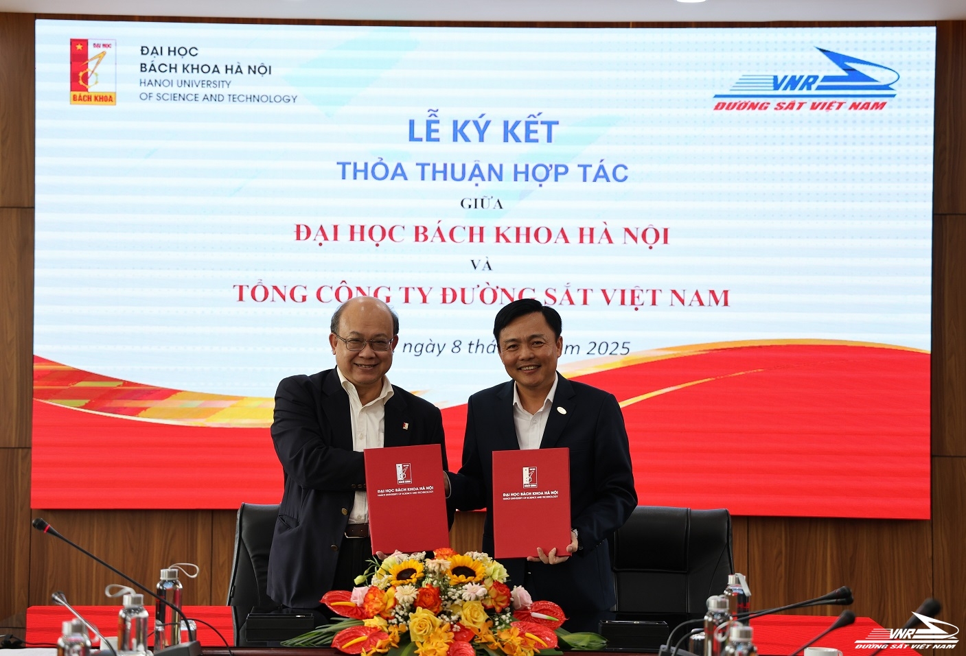VNR - Đại học Bách Khoa Hà Nội: Tăng cường hợp tác nghiên cứu, đào tạo phục vụ ĐS hiện hữu và ĐS tốc độ cao