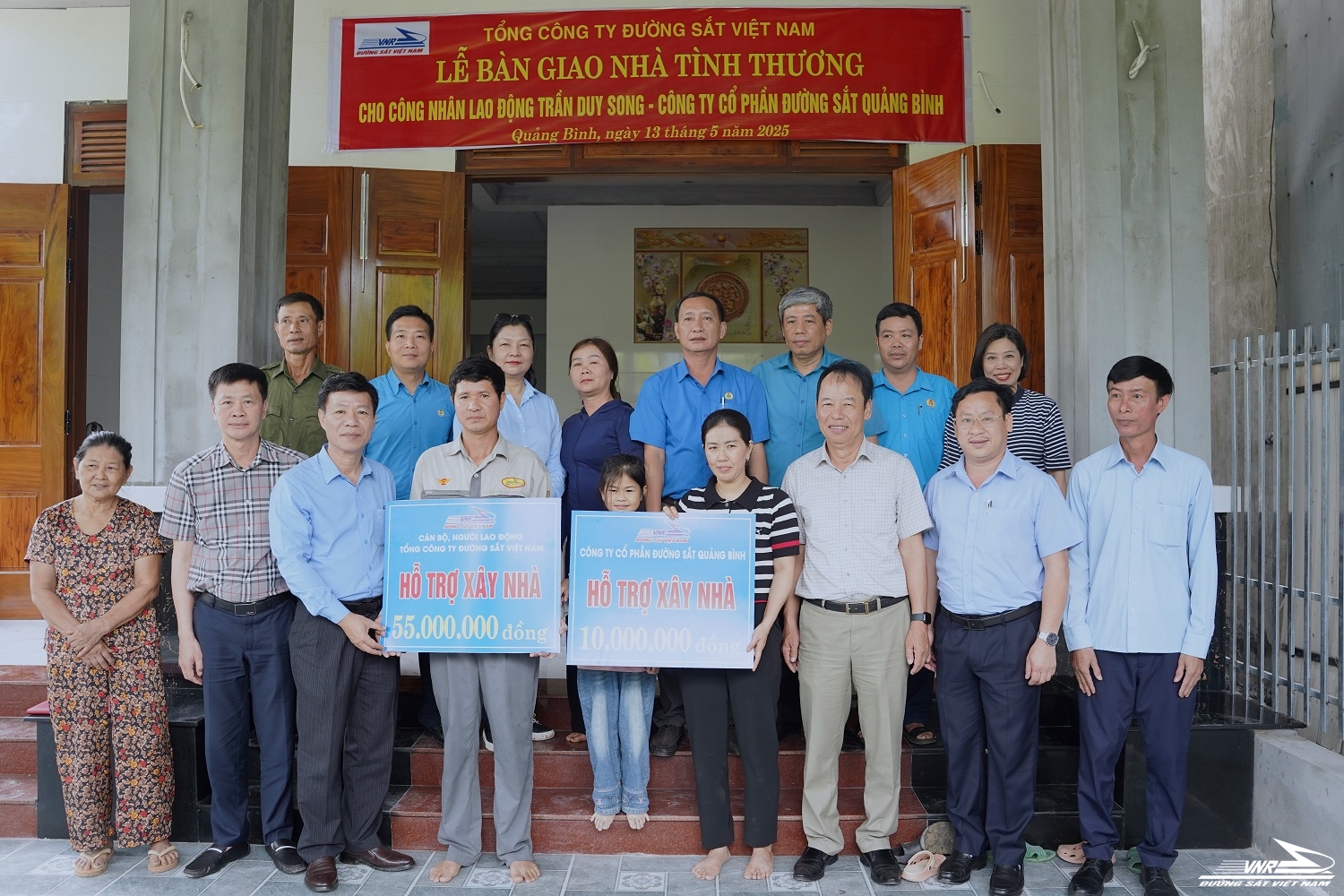 Những ngôi nhà mang nghĩa tình người lao động ngành Đường sắt
