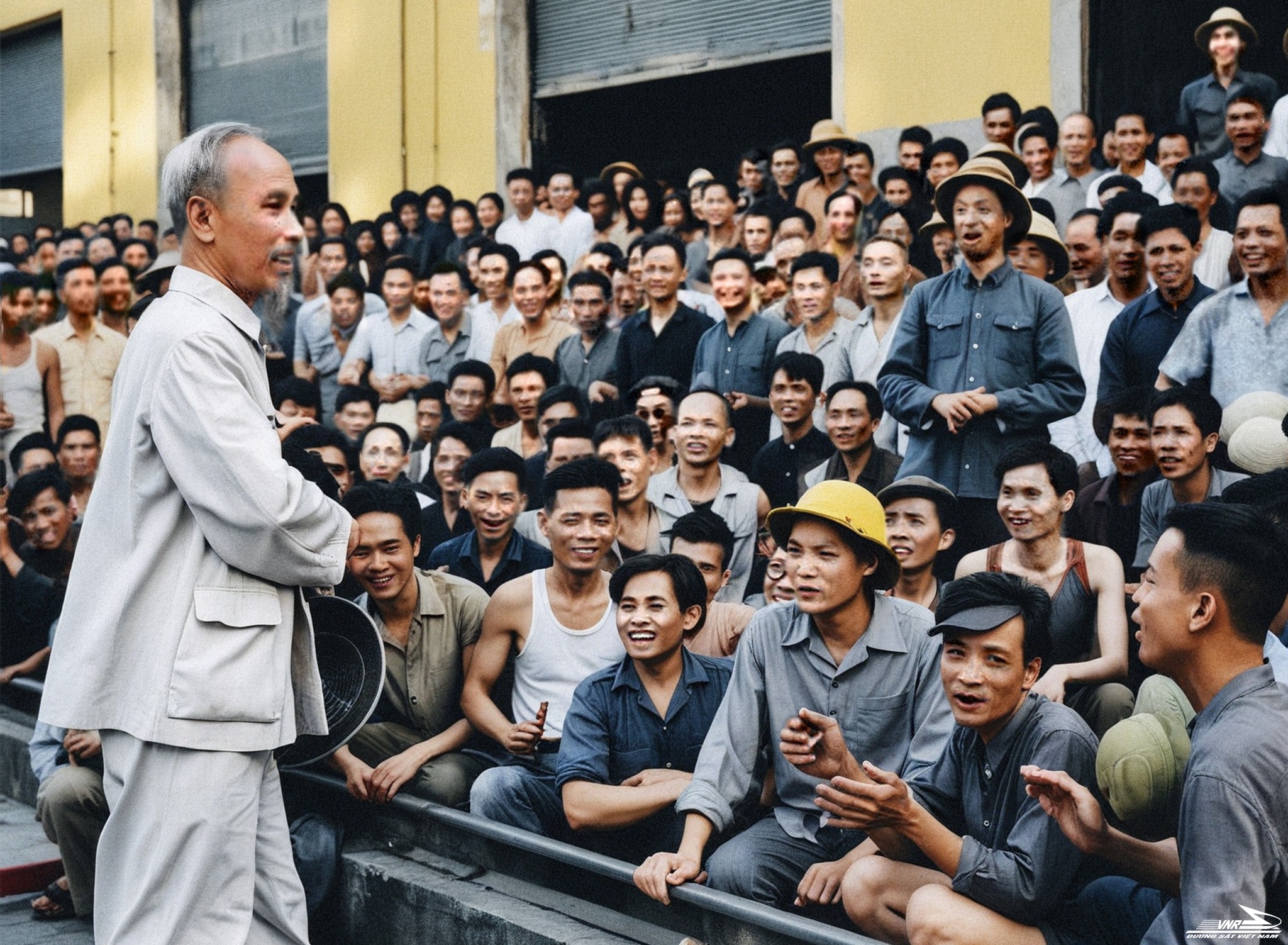 Kỷ niệm 70 năm Ngày Bác Hồ về thăm Nhà máy Xe lửa Gia Lâm