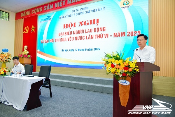 Tổ chức thành công Đại hội thi đua yêu nước ngành đường sắt lần thứ VI