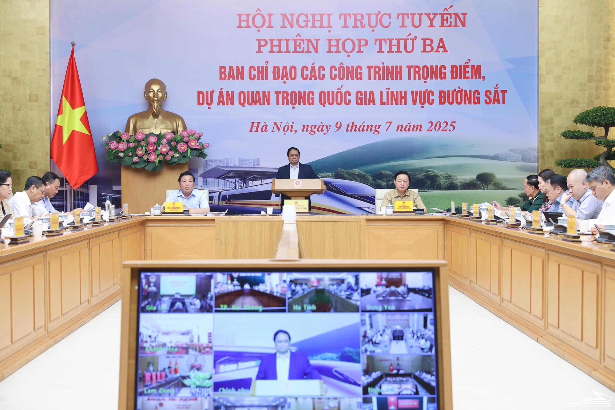 Thủ tướng chủ trì Hội nghị về các công trình, dự án đường sắt