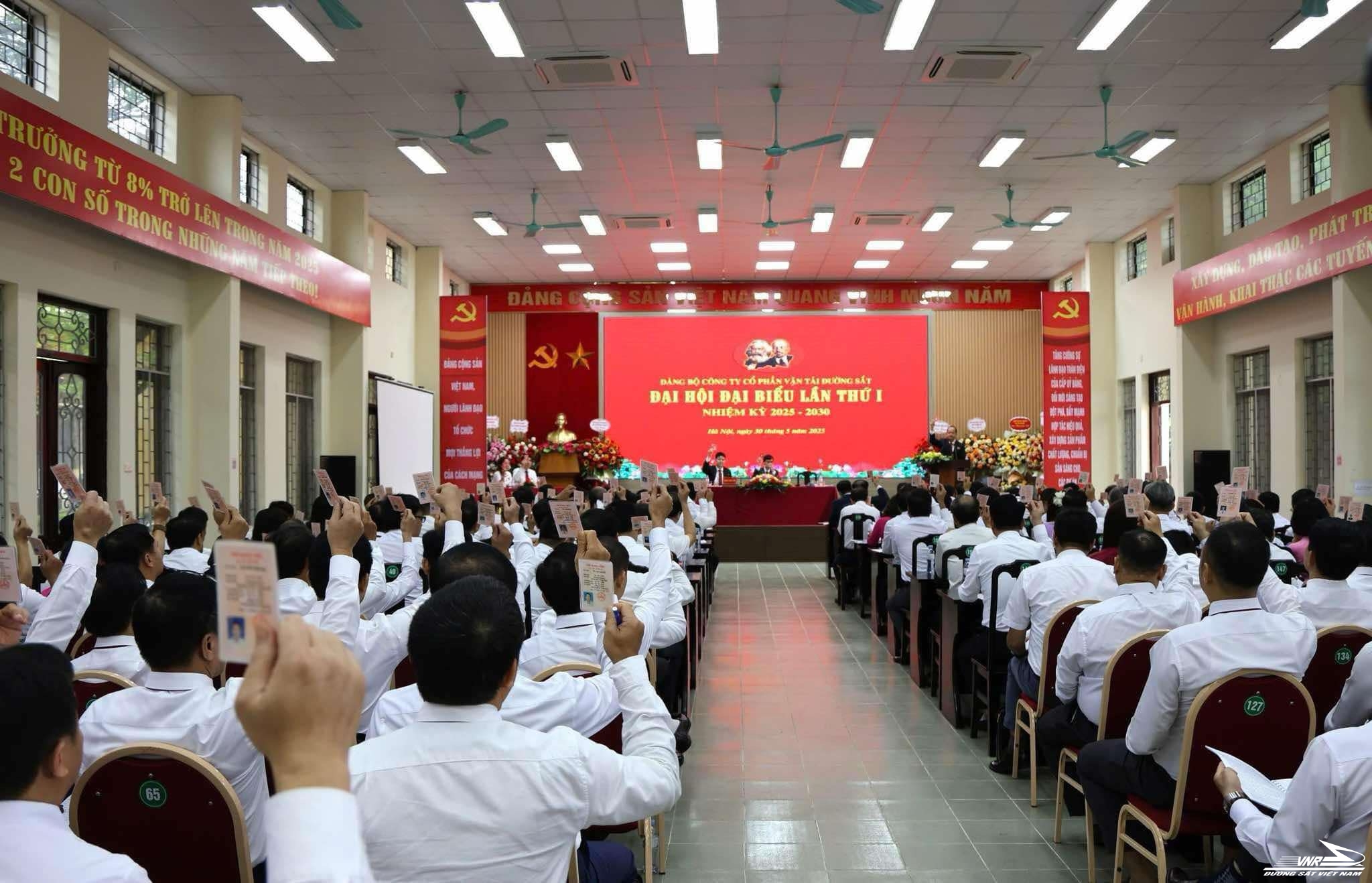 Đảng bộ Công ty CP Vận tải đường sắt đại hội lần thứ nhất, nhiệm kỳ 2025-2030