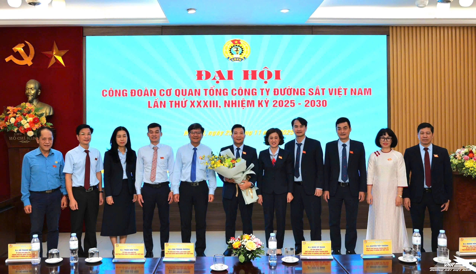 Đại hội Công đoàn Cơ quan Tổng Công ty ĐSVN lần thứ XXXIII, nhiệm kỳ 2025 – 2030 thành công tốt đẹp