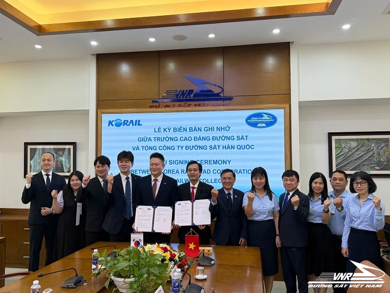 VNR - KORAIL: Hợp tác về đào tạo nguồn nhân lực chất lượng cao