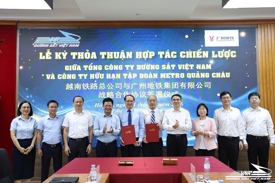 VNR - Metro Quảng Châu: Ký kết hợp tác chiến lược