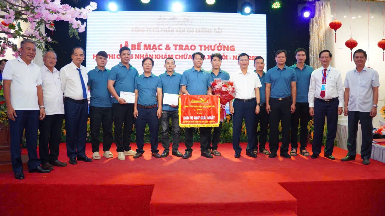 Hội thi “Công nhân khám chữa toa xe giỏi” năm 2026 thành công tốt đẹp