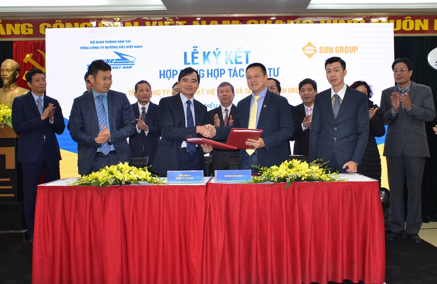 Tổng công ty ĐSVN:  Hợp tác với Tập đoàn Sun Group đầu tư dự án 31 Láng Hạ